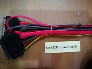 Sata 22P Extender Cable